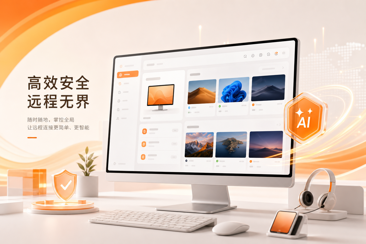 向日葵远程控制软件航空HUD界面